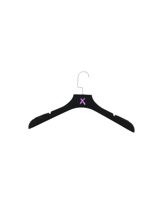 Velvet Hanger - Black/Purple - FULLY HYPED