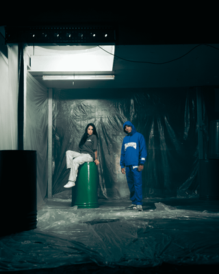 Blue Oasis - Half Zip Jacket - FULLY HYPED