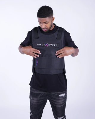 Bullet Vest - Black - FULLY HYPED