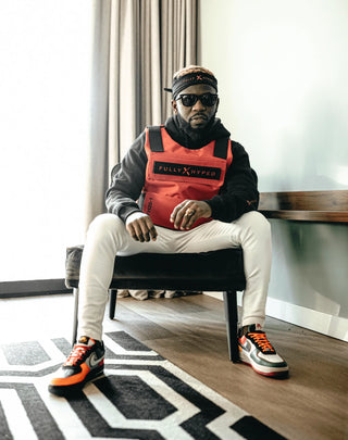 Bullet Vest - Red - FULLY HYPED