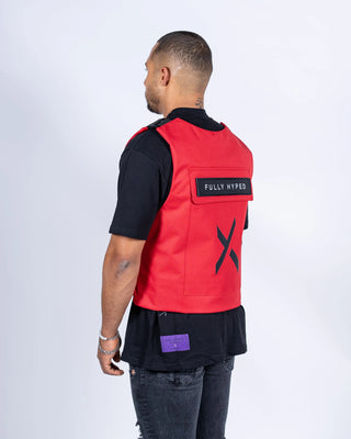 Bullet Vest - Red - FULLY HYPED