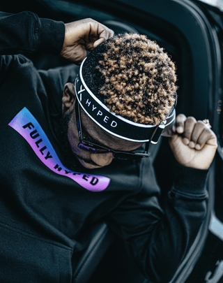 Tenniscap - Zwart - FULLY HYPED